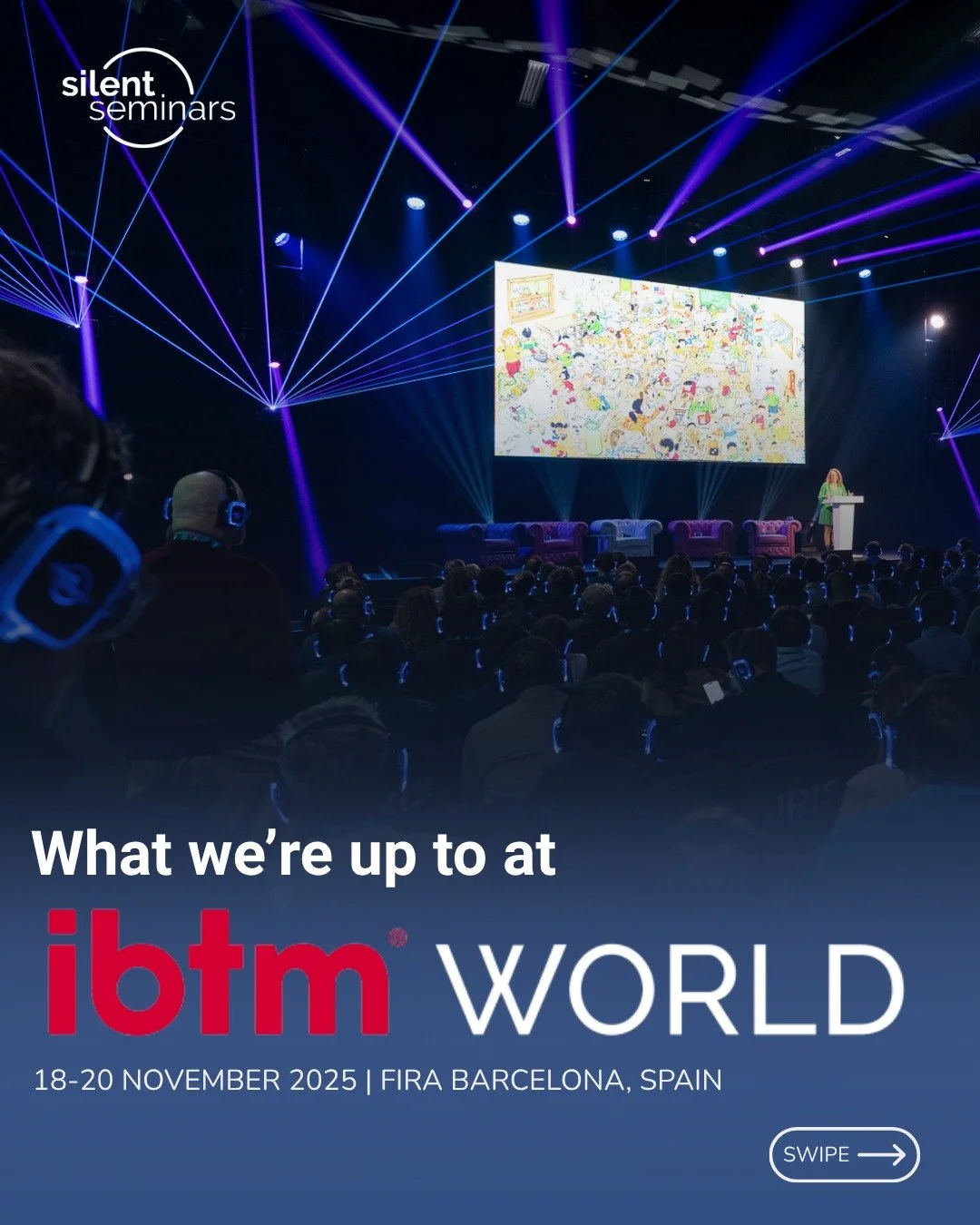 Next stop, Barcelona 🇪🇸

We&rsquo;ll be at IBTM World from 18 - 20 November, exhibiting with our association partners at MESA, whose campfire sessions we&rsquo;ll be supporting with headsets and microphones to create focused, high-quality conversat