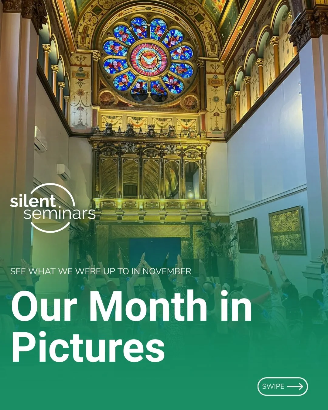 We said it was a busy month&hellip;

Swipe through to relive our November in pictures.

From exhibition halls to seminar theatres, it was great seeing our headsets in action across so many wonderful events, making each session clearer and more access