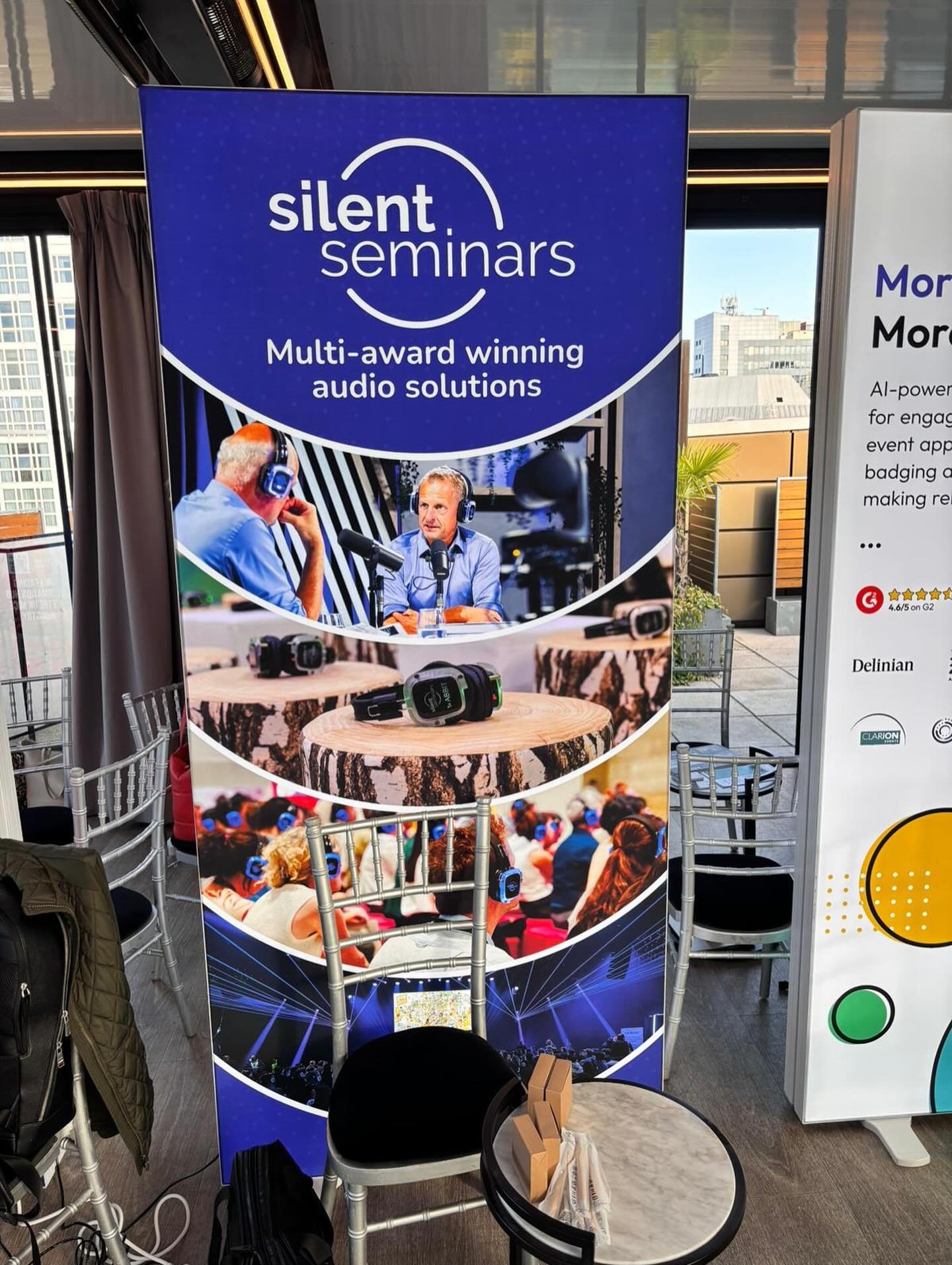 Today we are at with @mash_media at the #ops leaders summit at the @blueorchidgroup skyline. 🏙️ Please come and say &ldquo;hello&rdquo; if you are here! #opsleaders #opsleaderssummit #events #eventprofsuk #eventplanner #eventproduction #silent #sile
