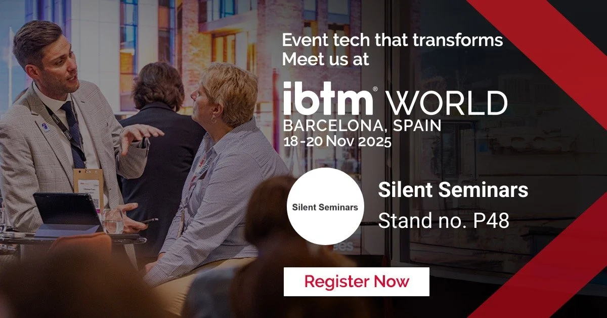 We&rsquo;re exhibiting at IBTM World 2025!

Join 12,000+ event professionals, discover what&rsquo;s next in events, and come connect with us on the show floor.

📍 18&ndash;20 November | Barcelona
We&rsquo;re exhibiting at IBTM World 2025!

Join 12,0