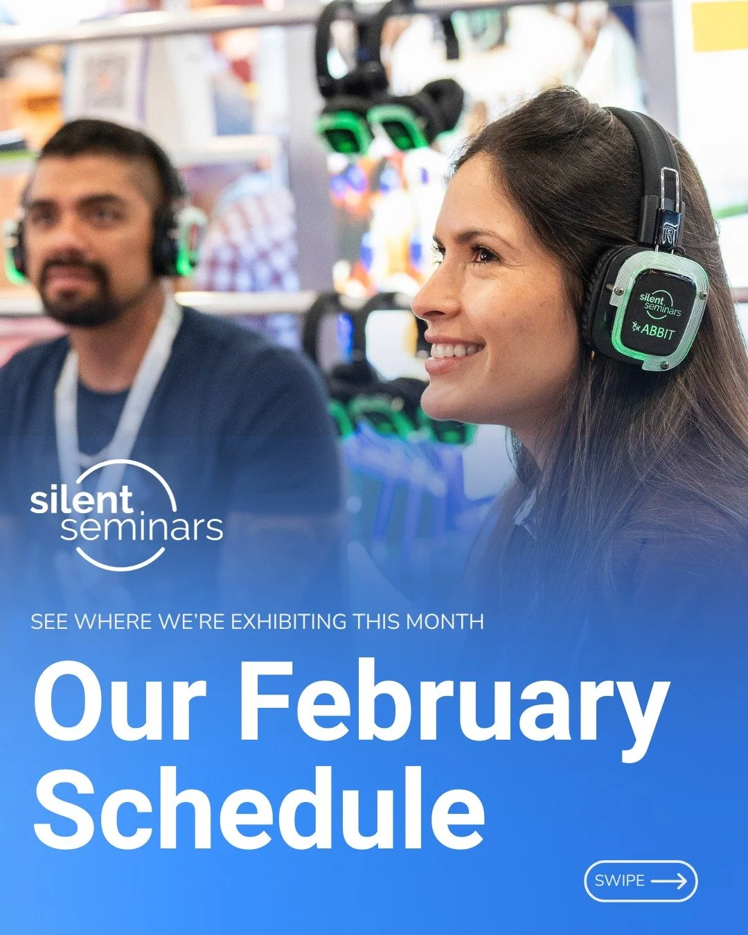 February is shaping up to be a busy one for the team 🎧

From conferences and exhibitions, to live sessions and large scale productions, this month's schedule is packed with events all across the UK.

Swipe through to see where you can catch us!

#Si