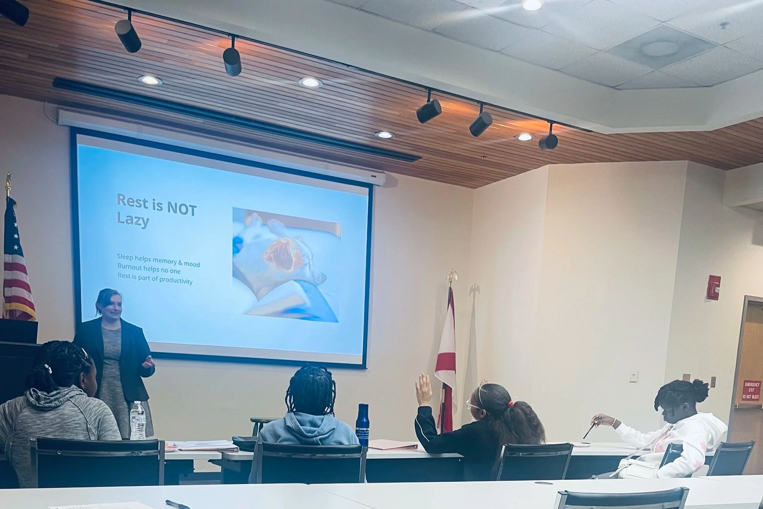 Debutantes learning about Time Management