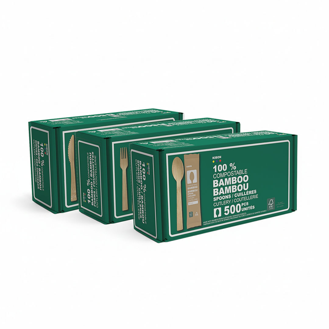 Compostable Bamboo Cutlery