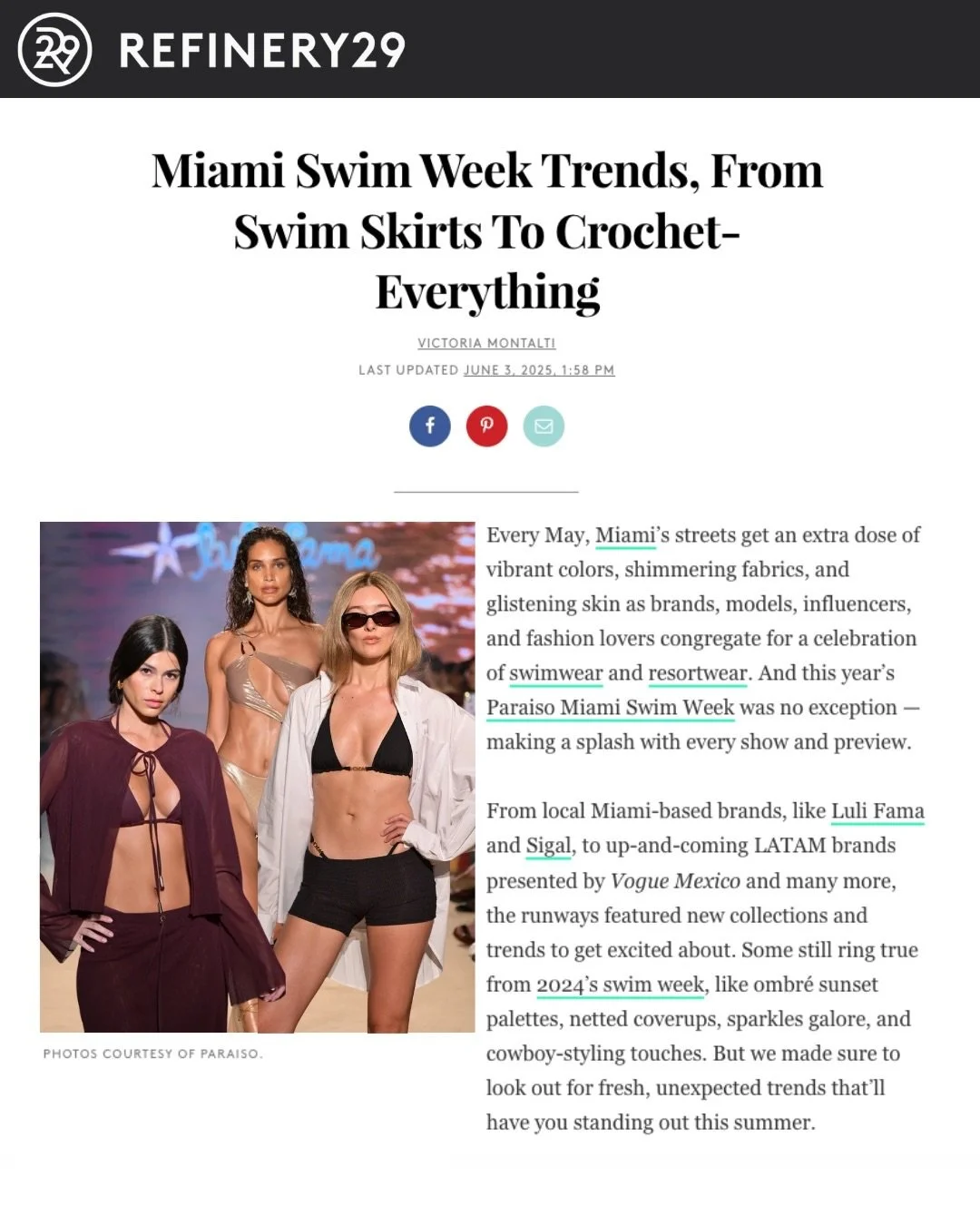 Miami Swim Week Trends from @refinery29