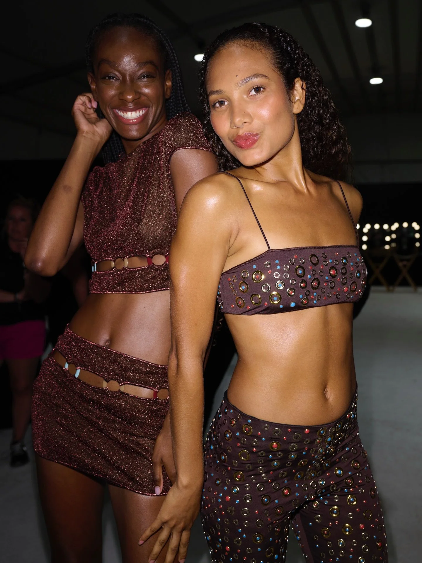 Backstage at @osereeswimwear ⋆.˚