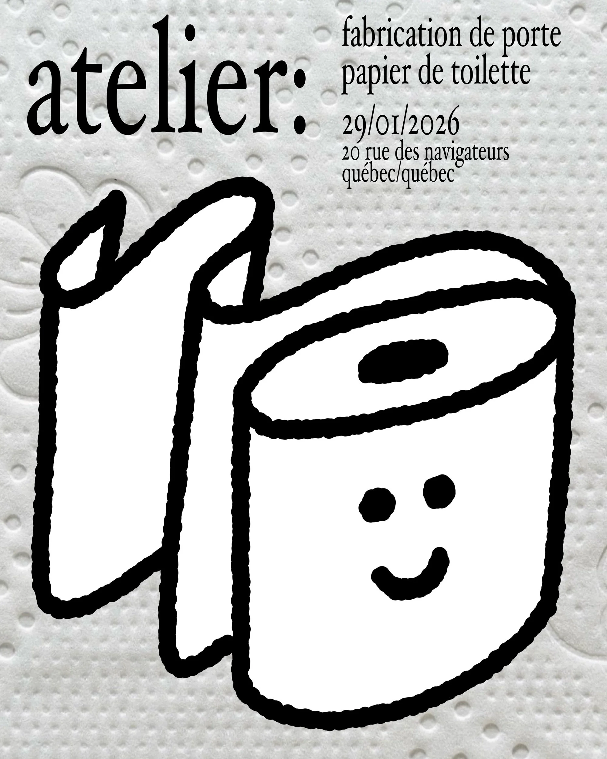 Atelier porte papier de toilette - Jeudi 29 Janvier - 18 à 20:30h