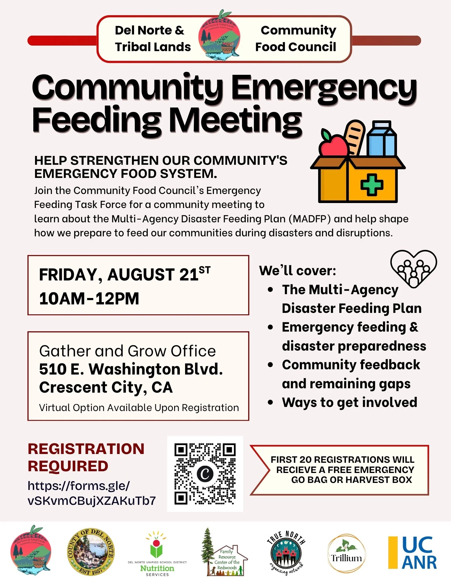 Community Emergency Feeding Meeting