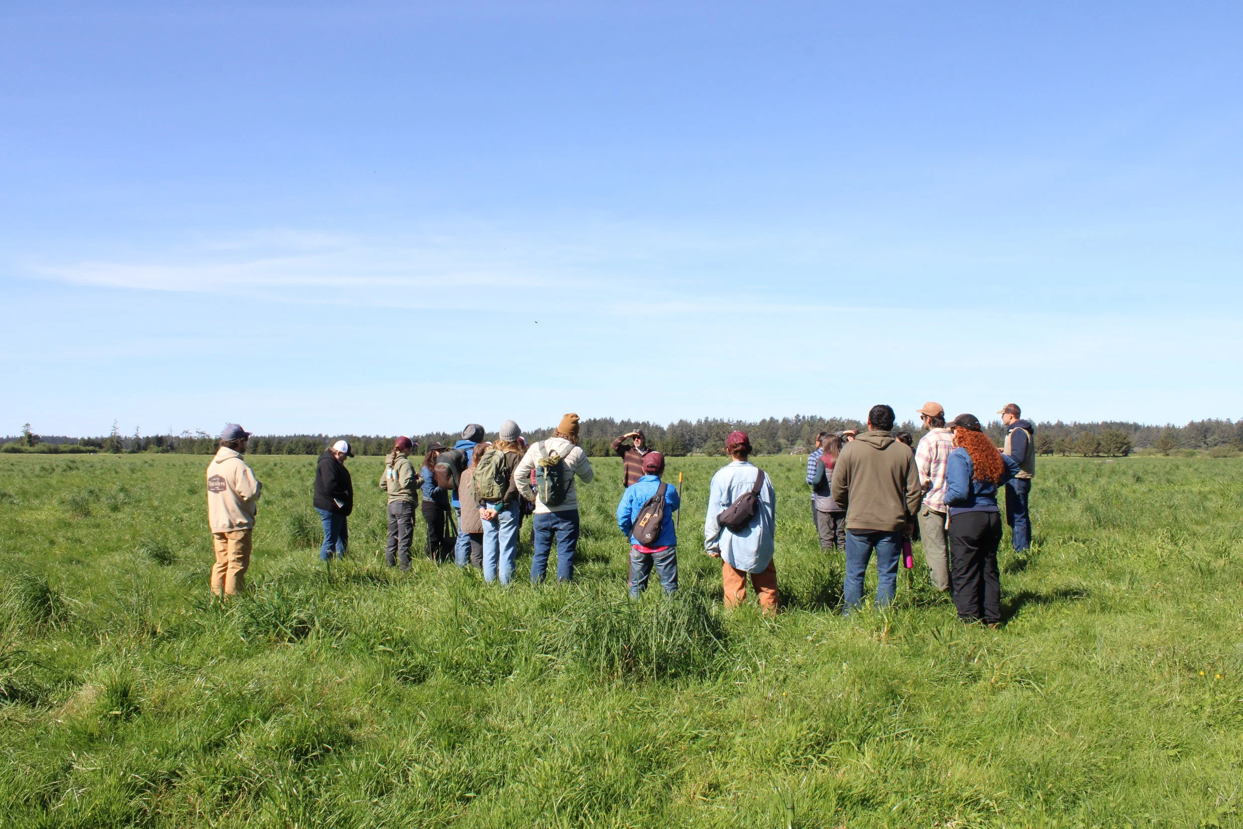 Climate Resilient Farmer Training Program out on their third 2026 Field Day.