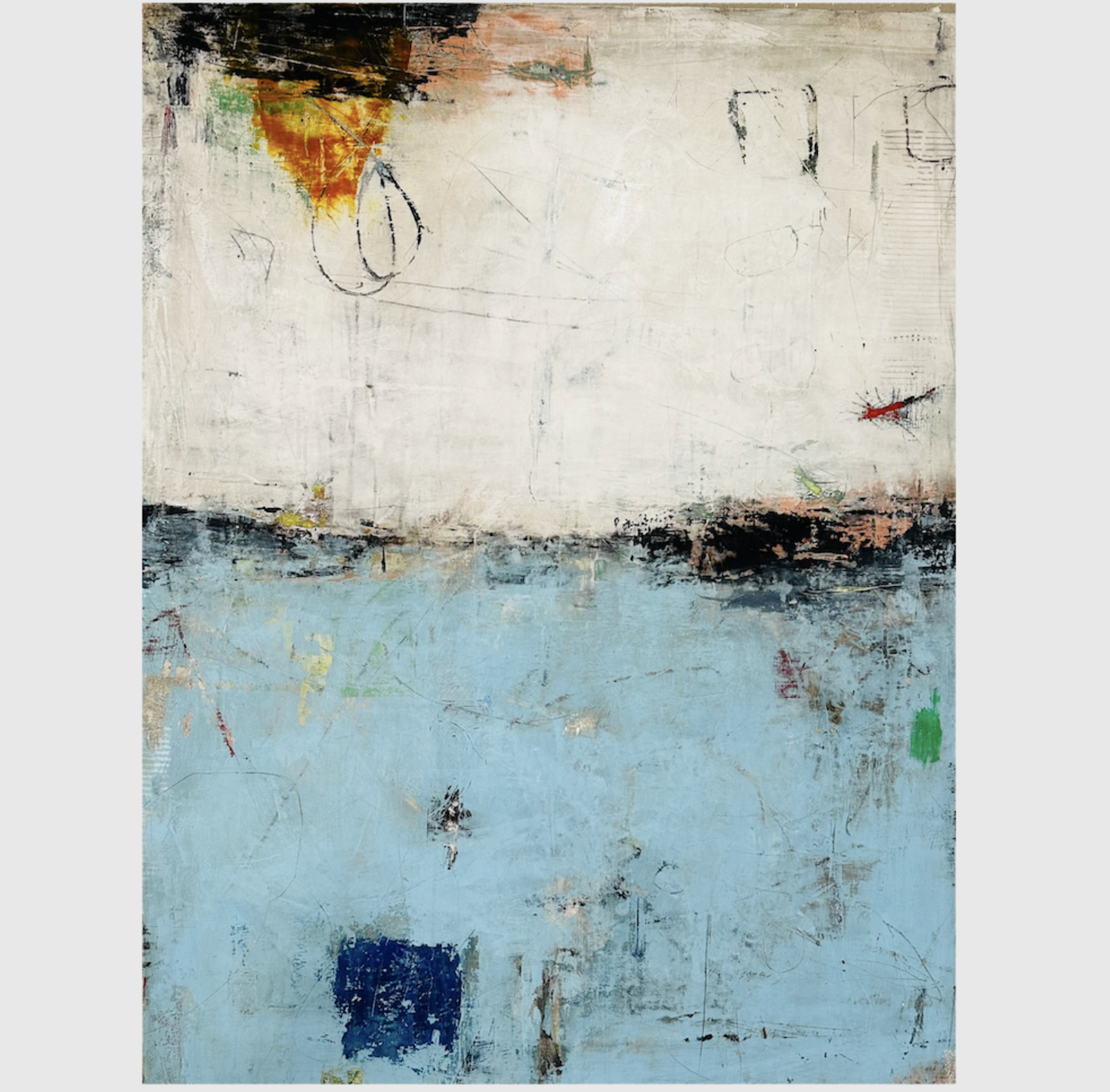 Echos 48h x 36w x 1.5d / ●SOLD