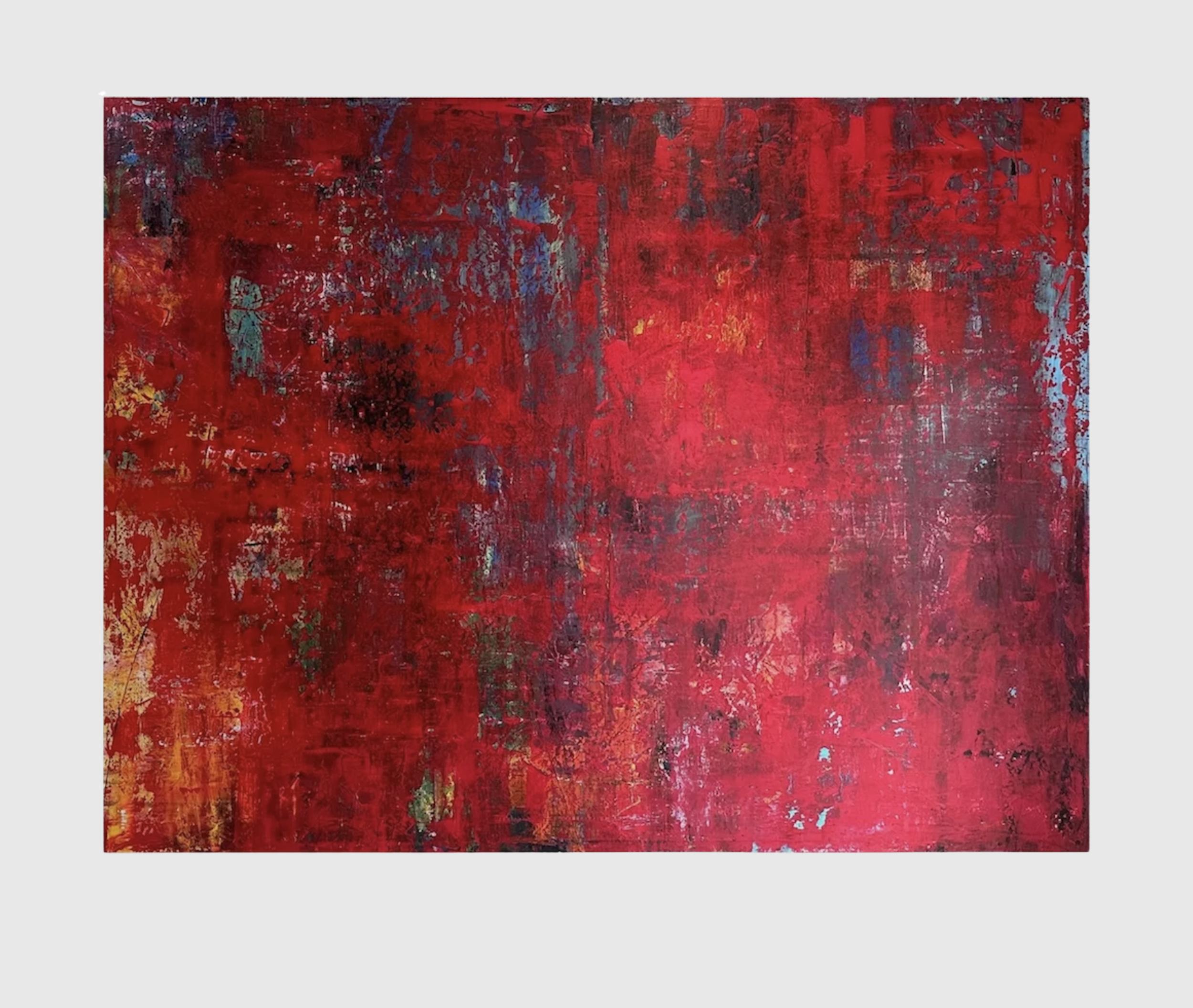 Playa Roja 48h x 60w x 1.5d /  ●SOLD