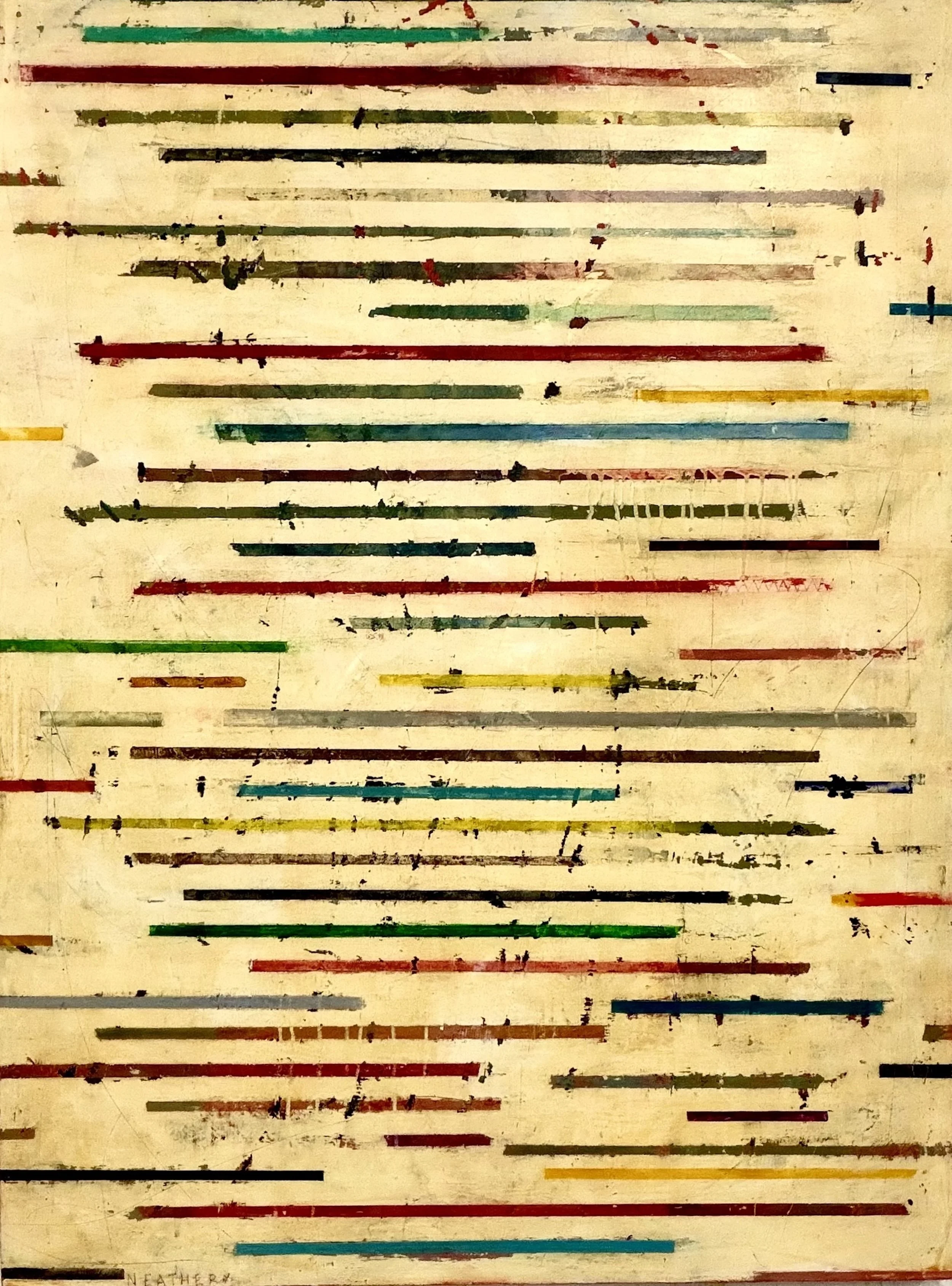 Sound Waves
48h x 36w x 1.5d
Acrylic, Oil Stick, Pastel on Canvas
$4,000