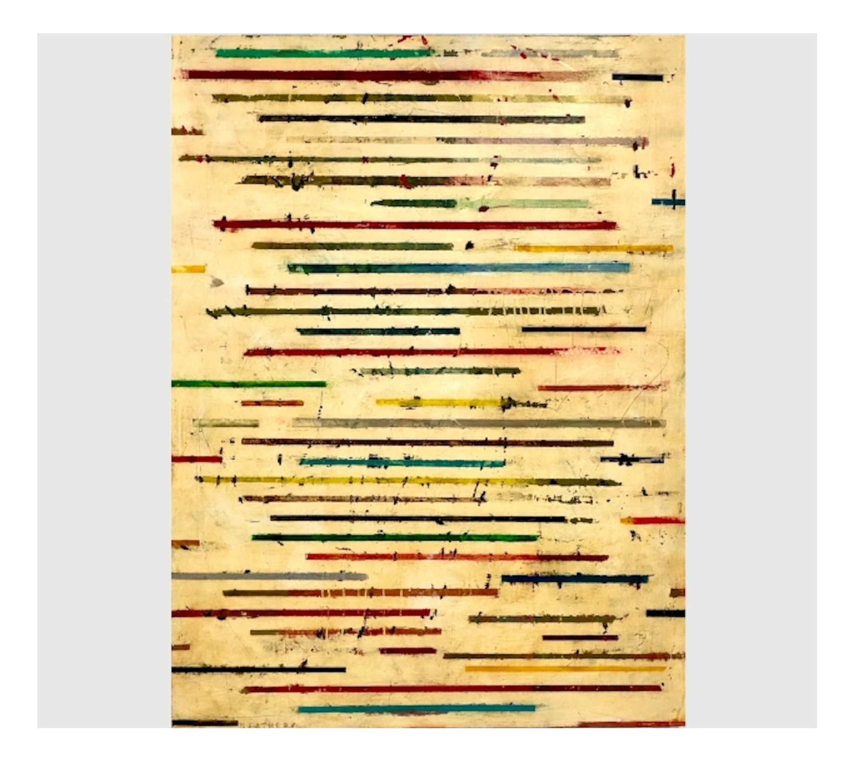 Sound Waves  48h x 36w x 1.5d