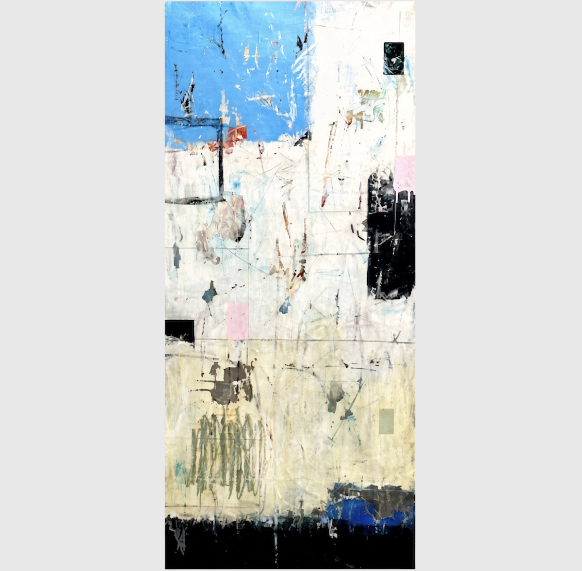 Blue Sky 54h x 24w x 1.5d / ●SOLD
