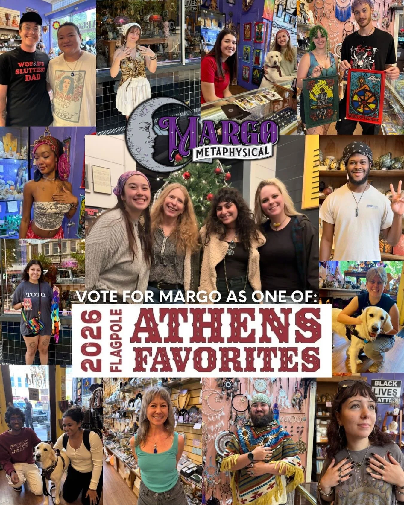 We hope you're all enjoying your weekend so far and have everything you need in case things get icy! ❄️

In other news, it's time to vote for the 2026 Flagpole favorites!!! We would love it if you would consider us for whatever categories you think w