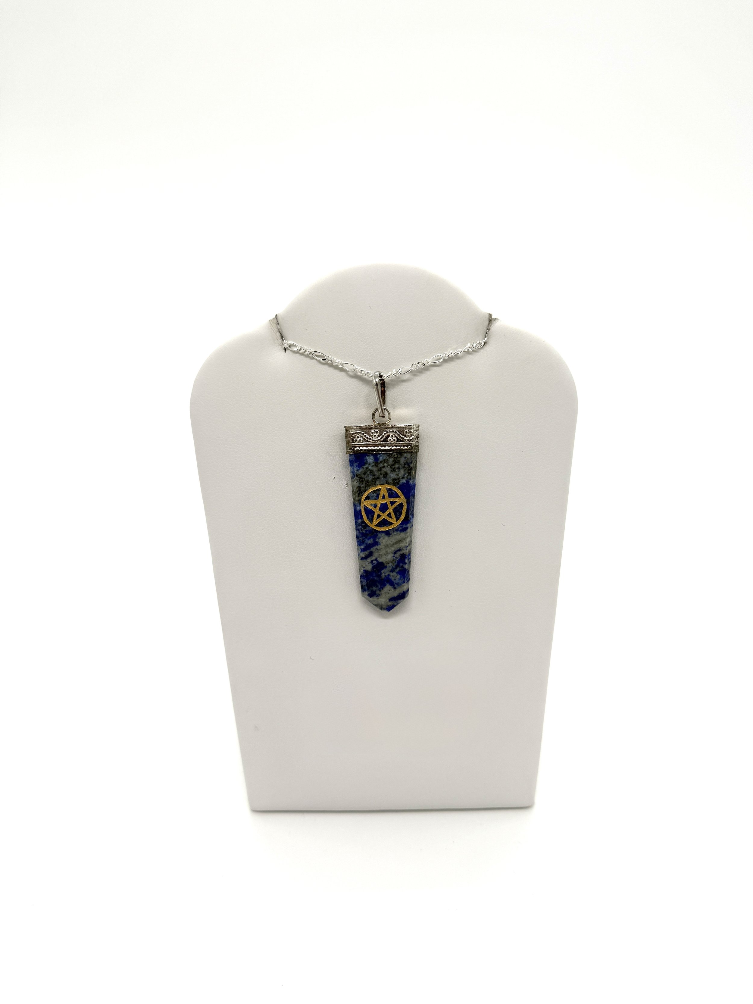 Lapis Lazuli Pentacle Pendant