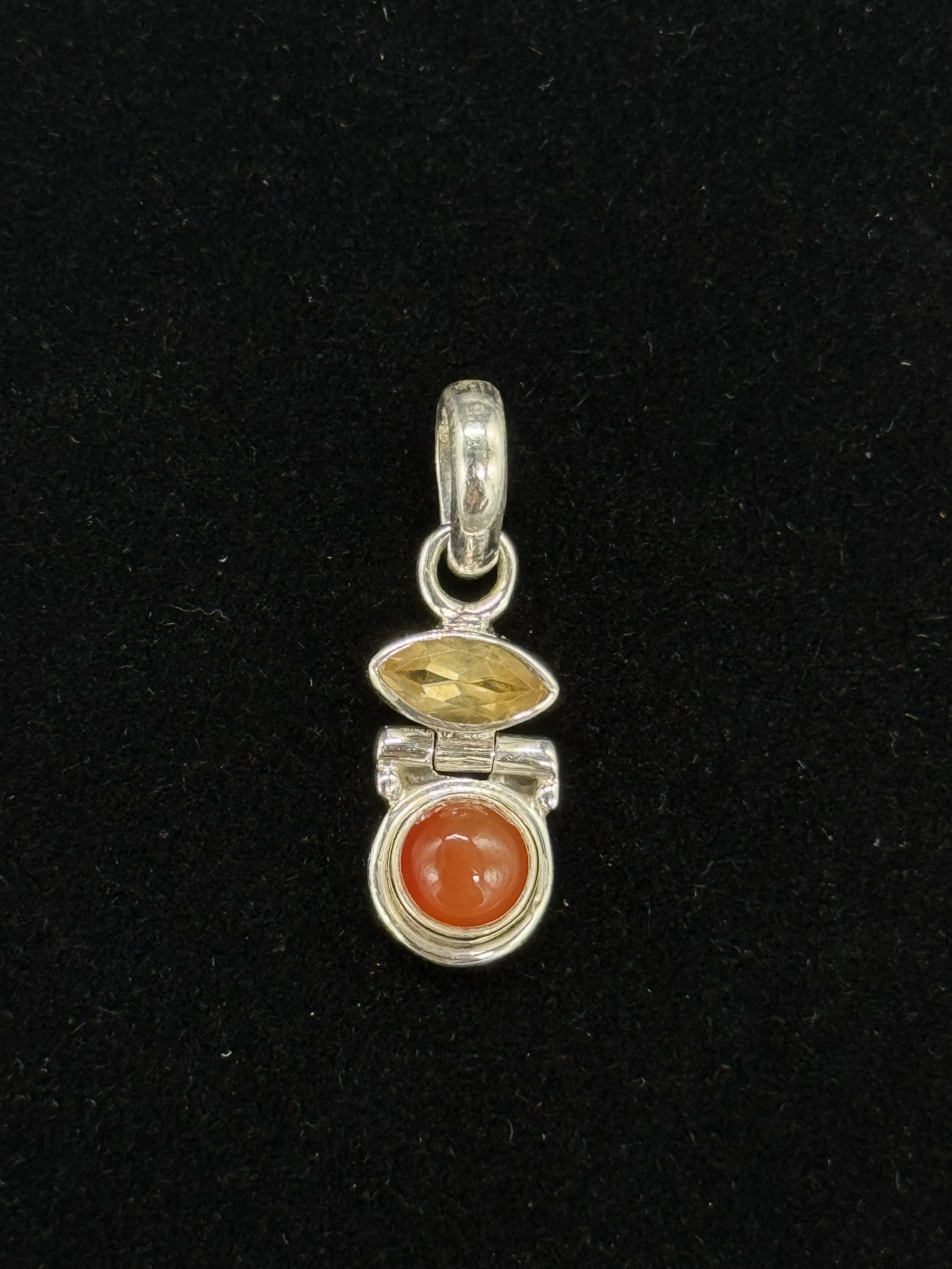 carnelian and citrine pendant 2.JPG
