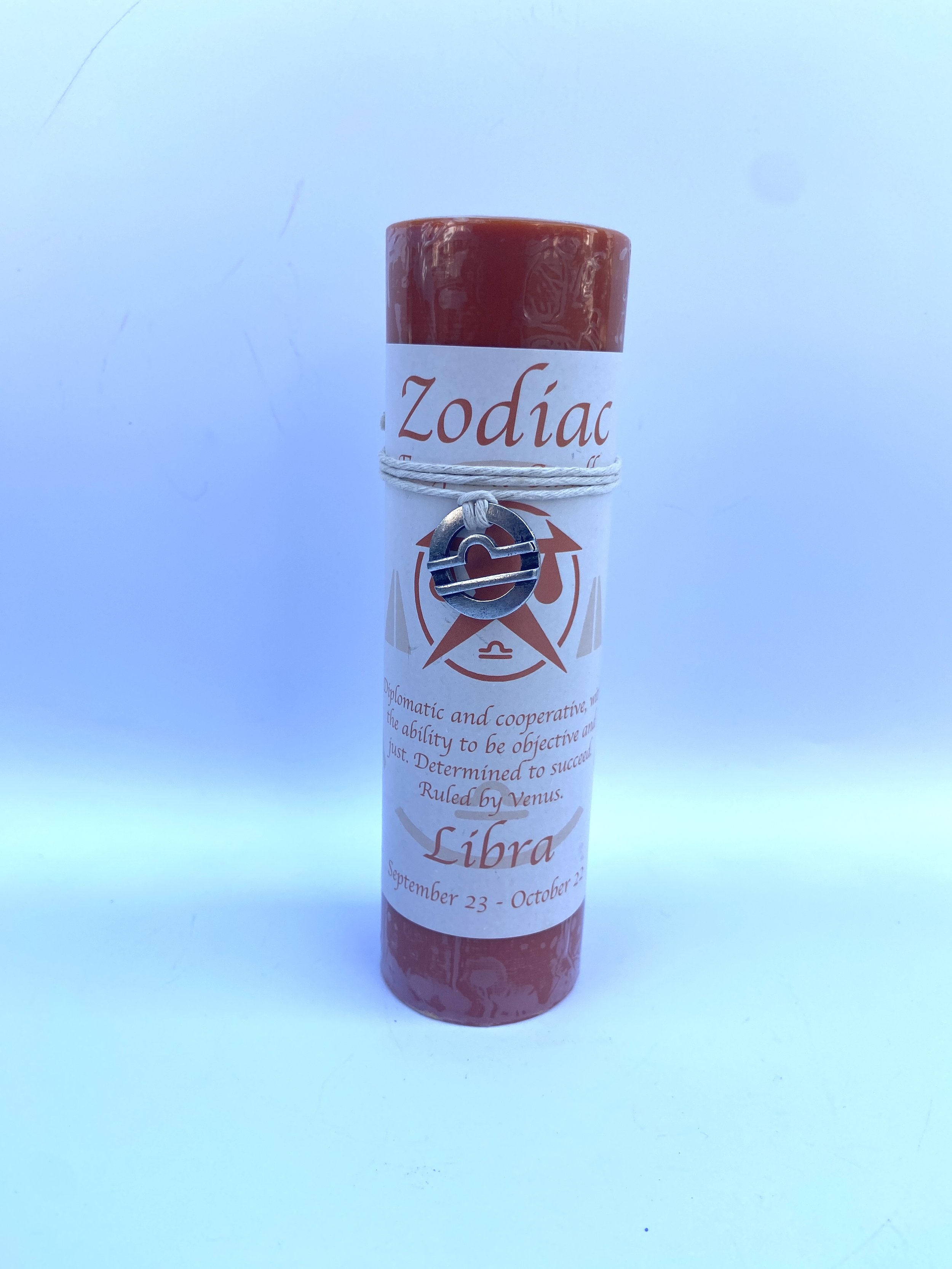 Libra Zodiac Candle