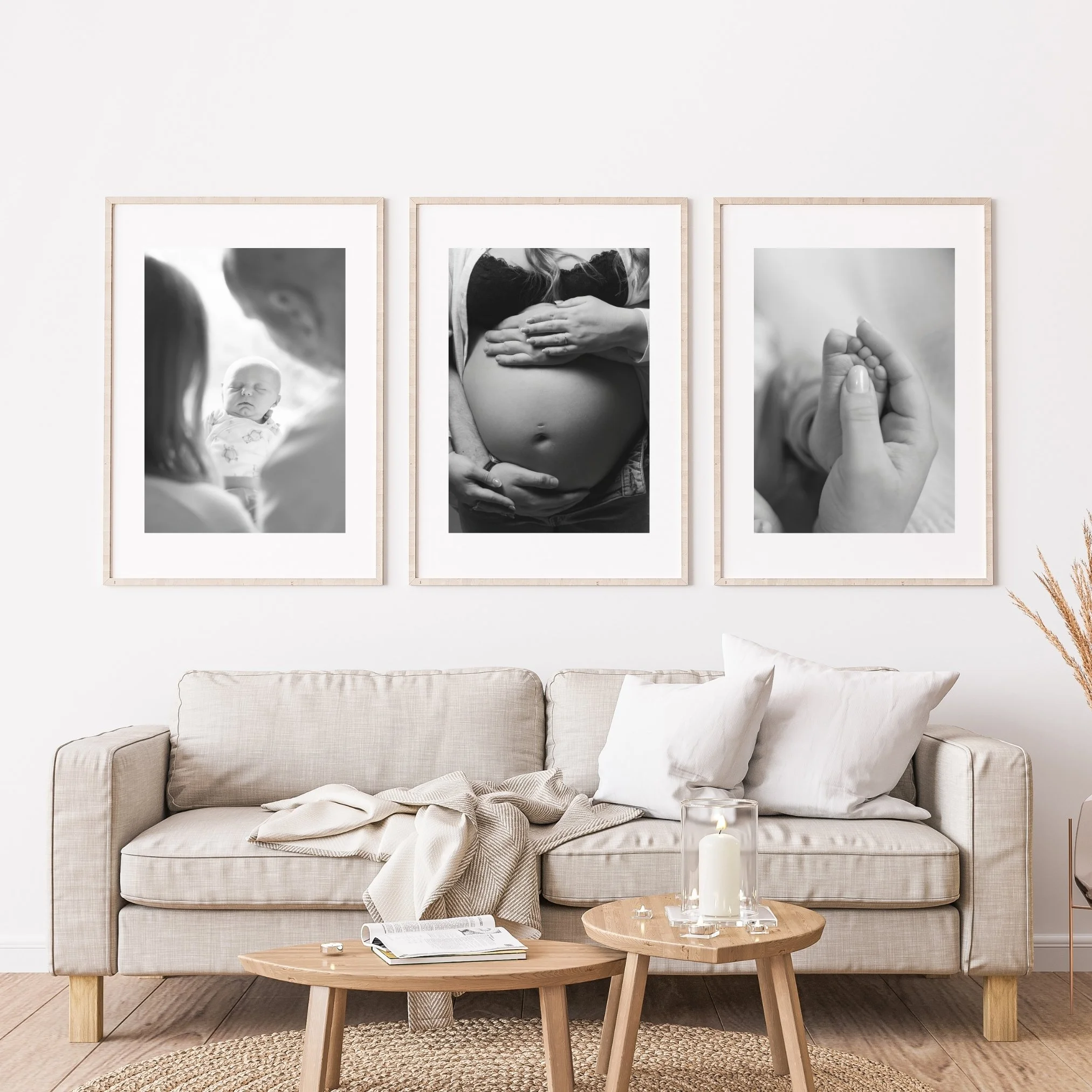 White Brown Photocentric Vintage Americana Family Frame Photo Mockup Instagram Post.jpg