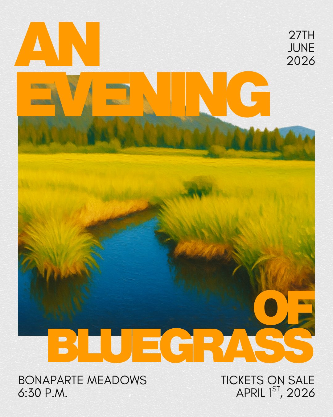 An Evening of Community & Bluegrass