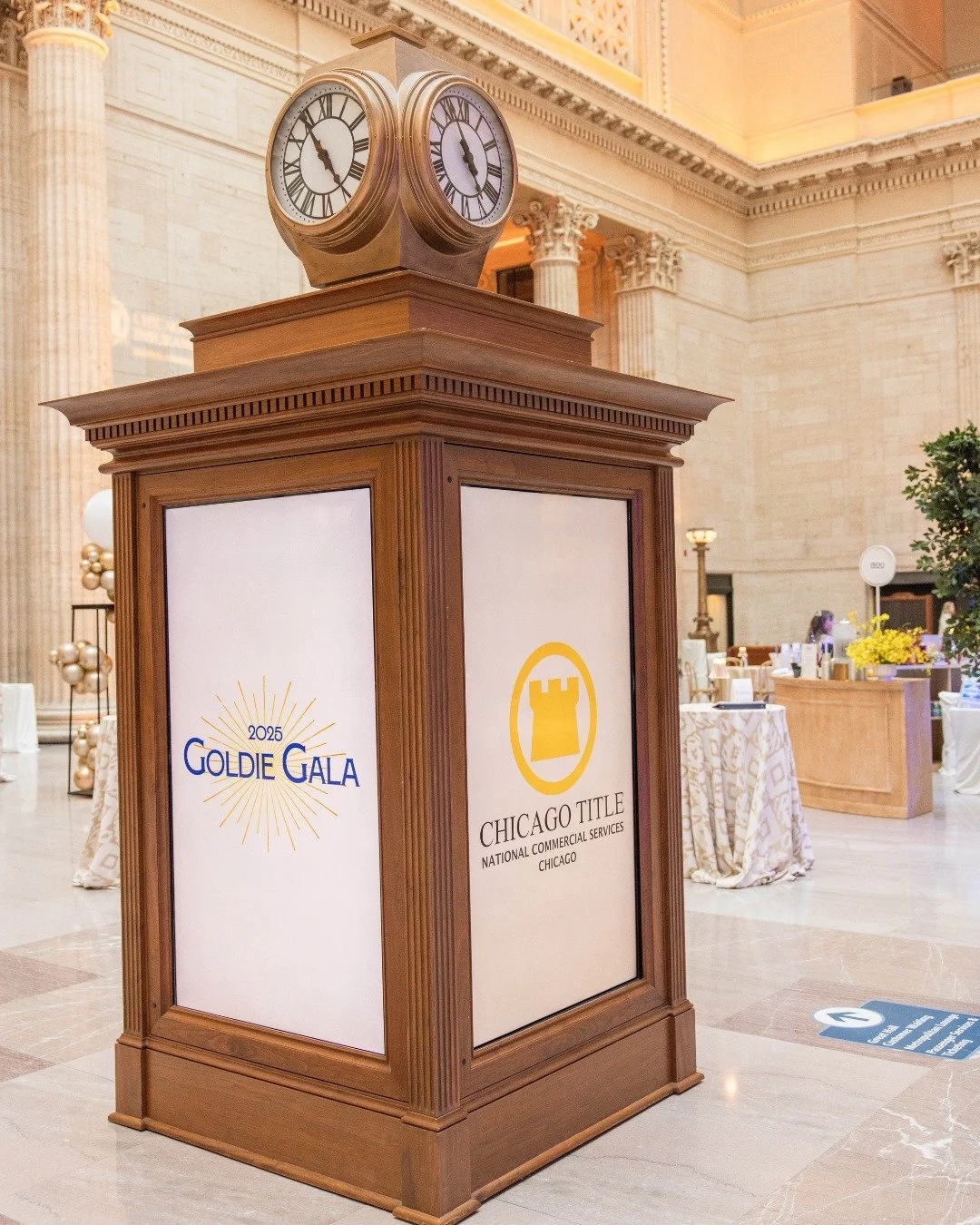 The Goldie Initiative hosts an annual gala celebrating women in the real estate industry. Their event partner, Clover Events, brought me on to take the lead on design with an accelerated one-month timeline &mdash; a project that typically spans more 