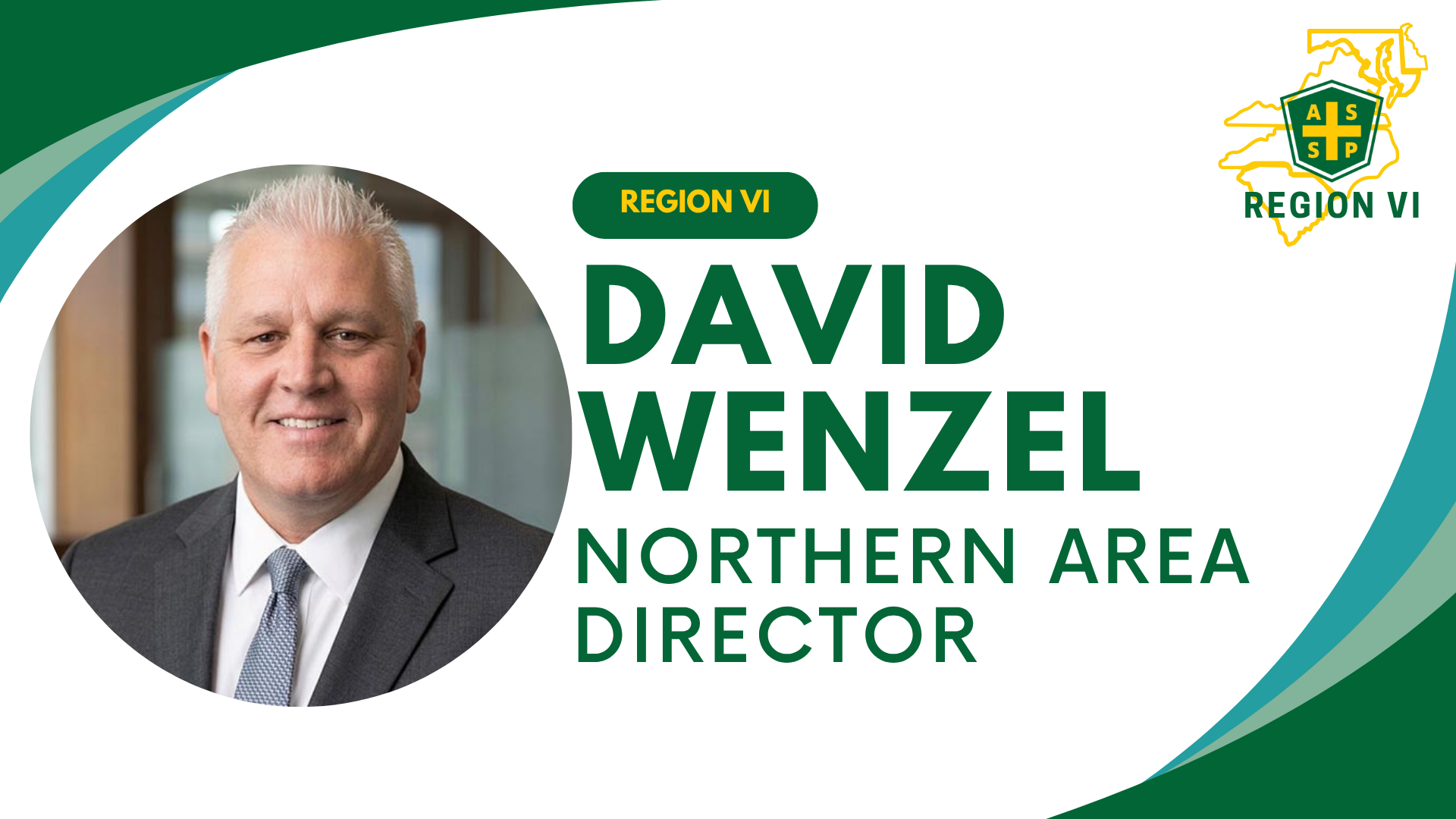 Welcome David Wenzel as Northern Area Director