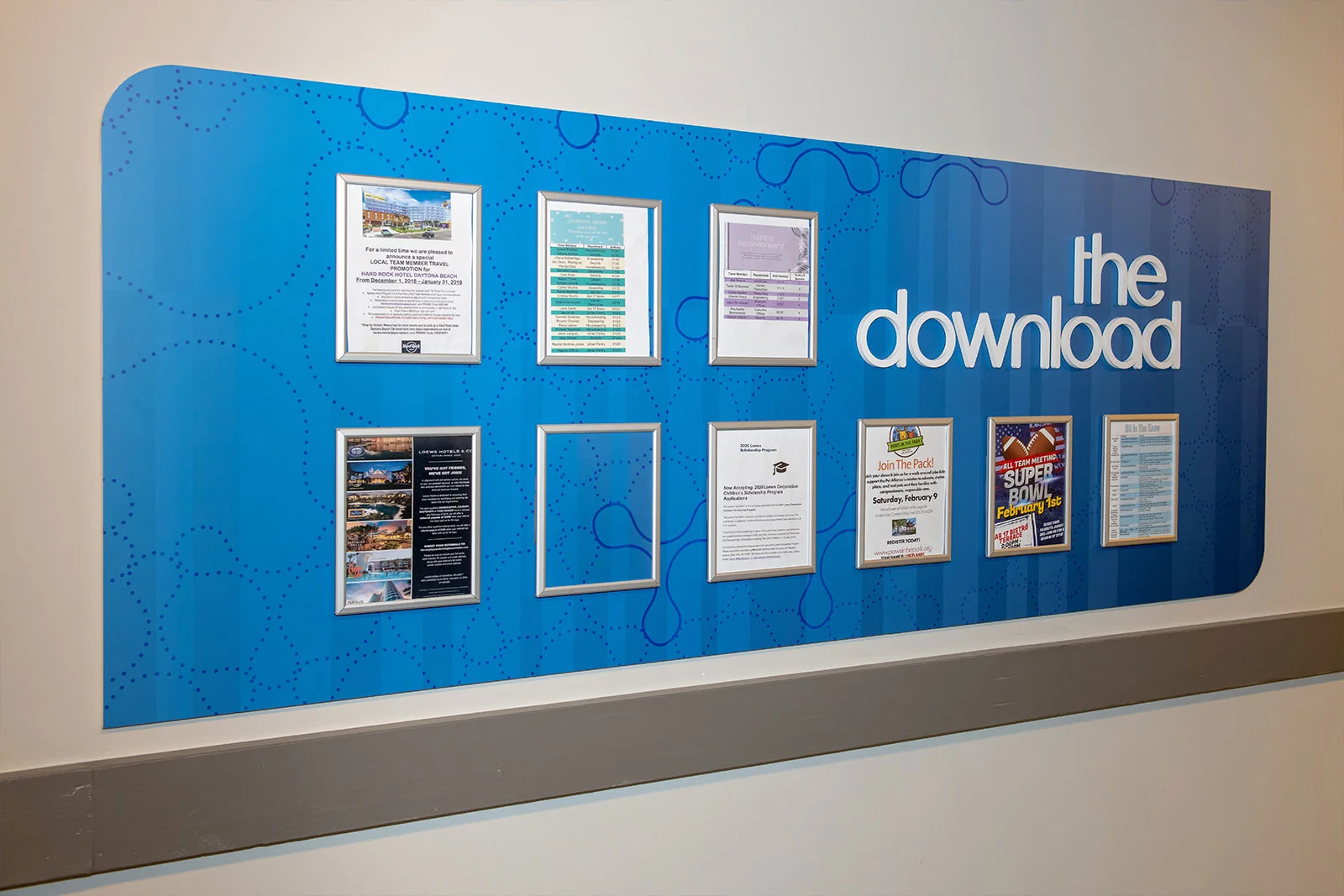 “the download” logo by LJ Judy