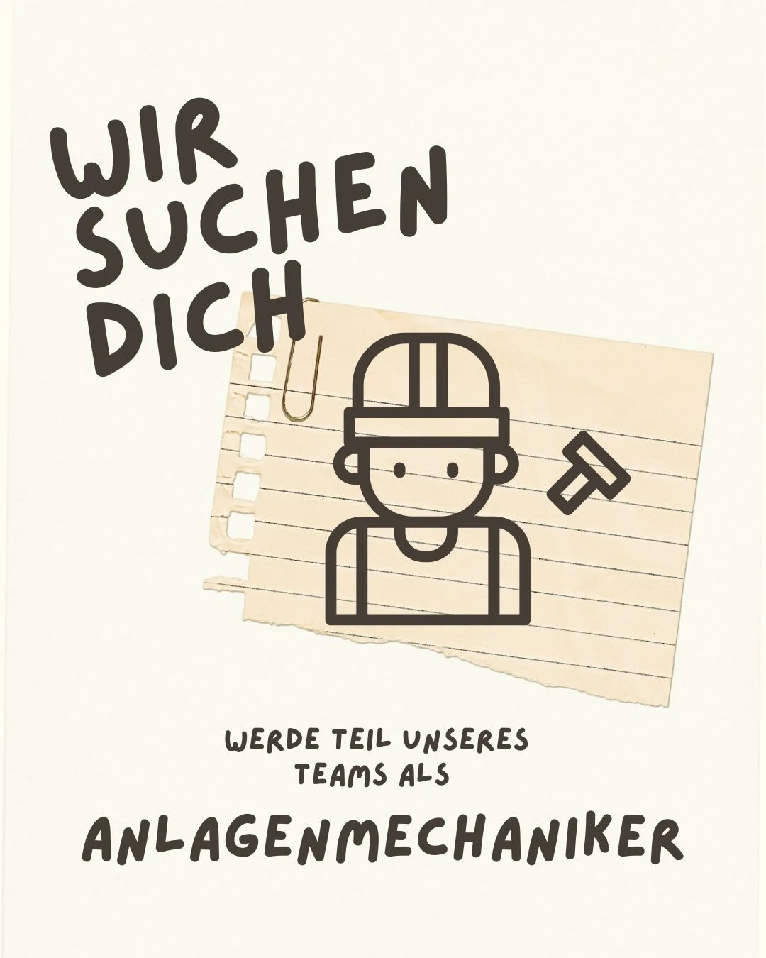 Wir stellen ein! Anlagenmechaniker gesucht 

Du hast handwerkliches Geschick, technisches Verst&auml;ndnis und Lust auf ein starkes Team?
Dann komm zu uns! 

Wir suchen Anlagenmechaniker (m/w/d) in Vollzeit

Was wir bieten:
✨ Top Arbeitsbedingungen
✨