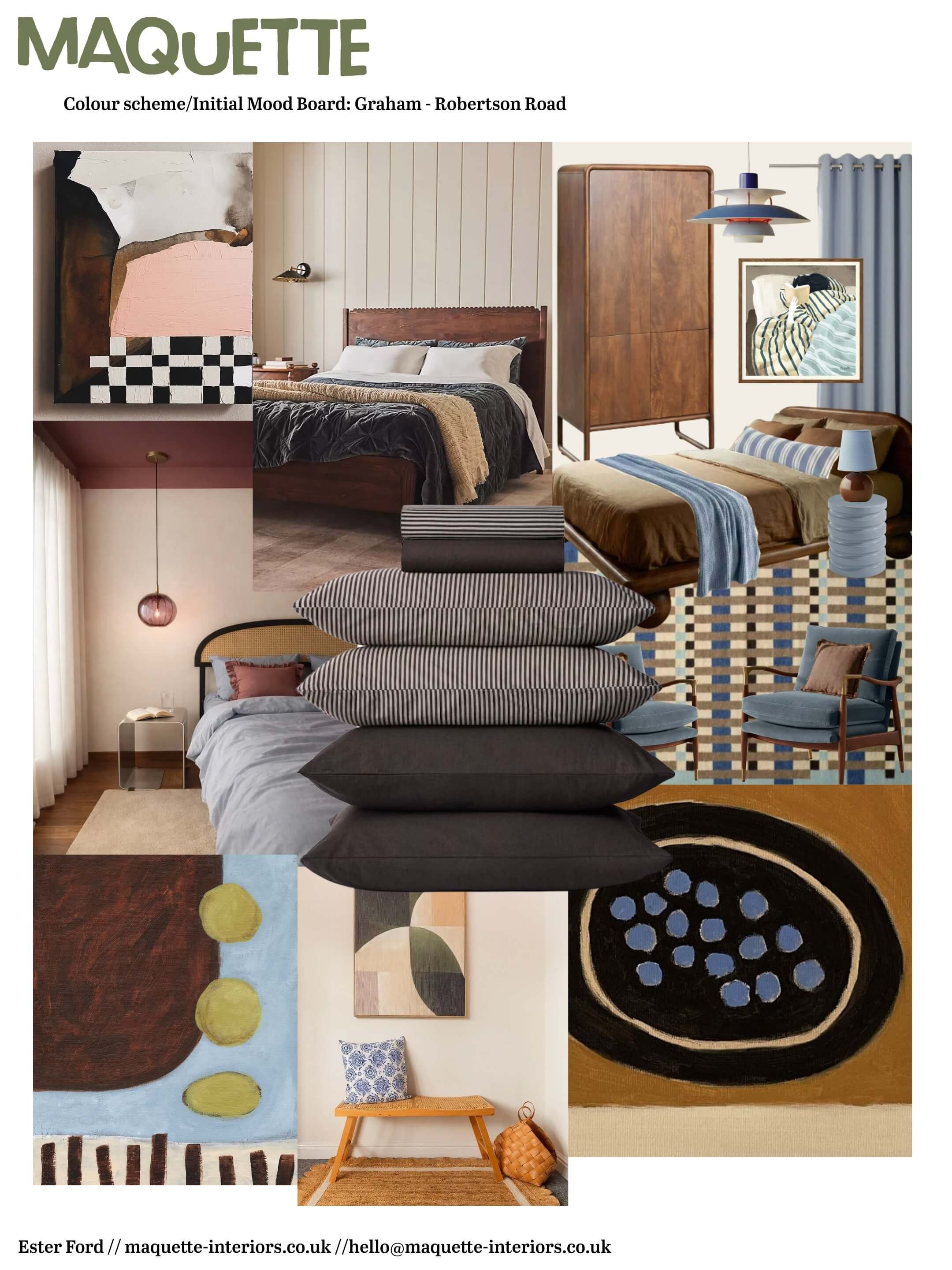Maquette Whole Home colour consulatation