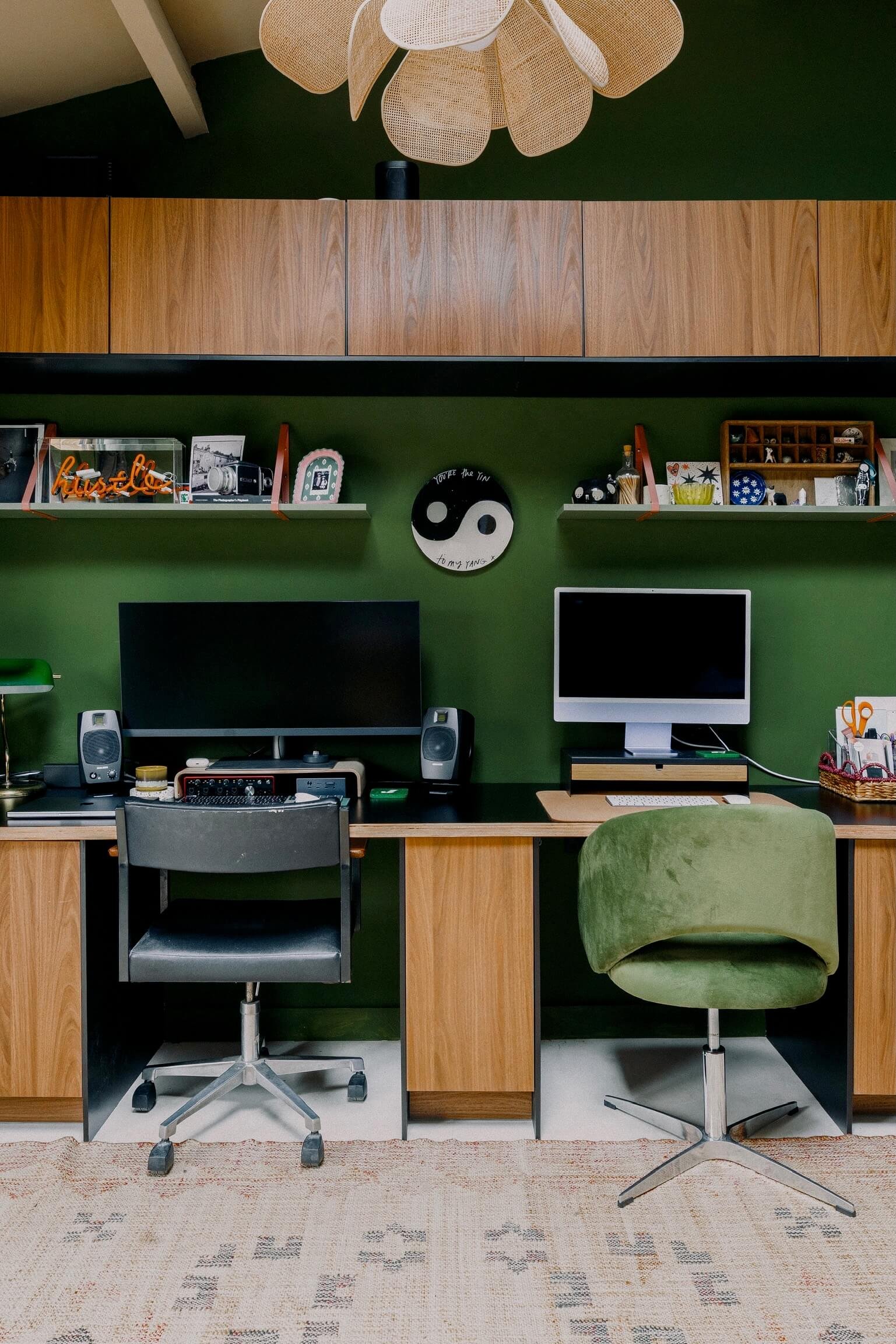maquette-studio-dual-desk-green-wall-wood-cabinetry.jpeg
