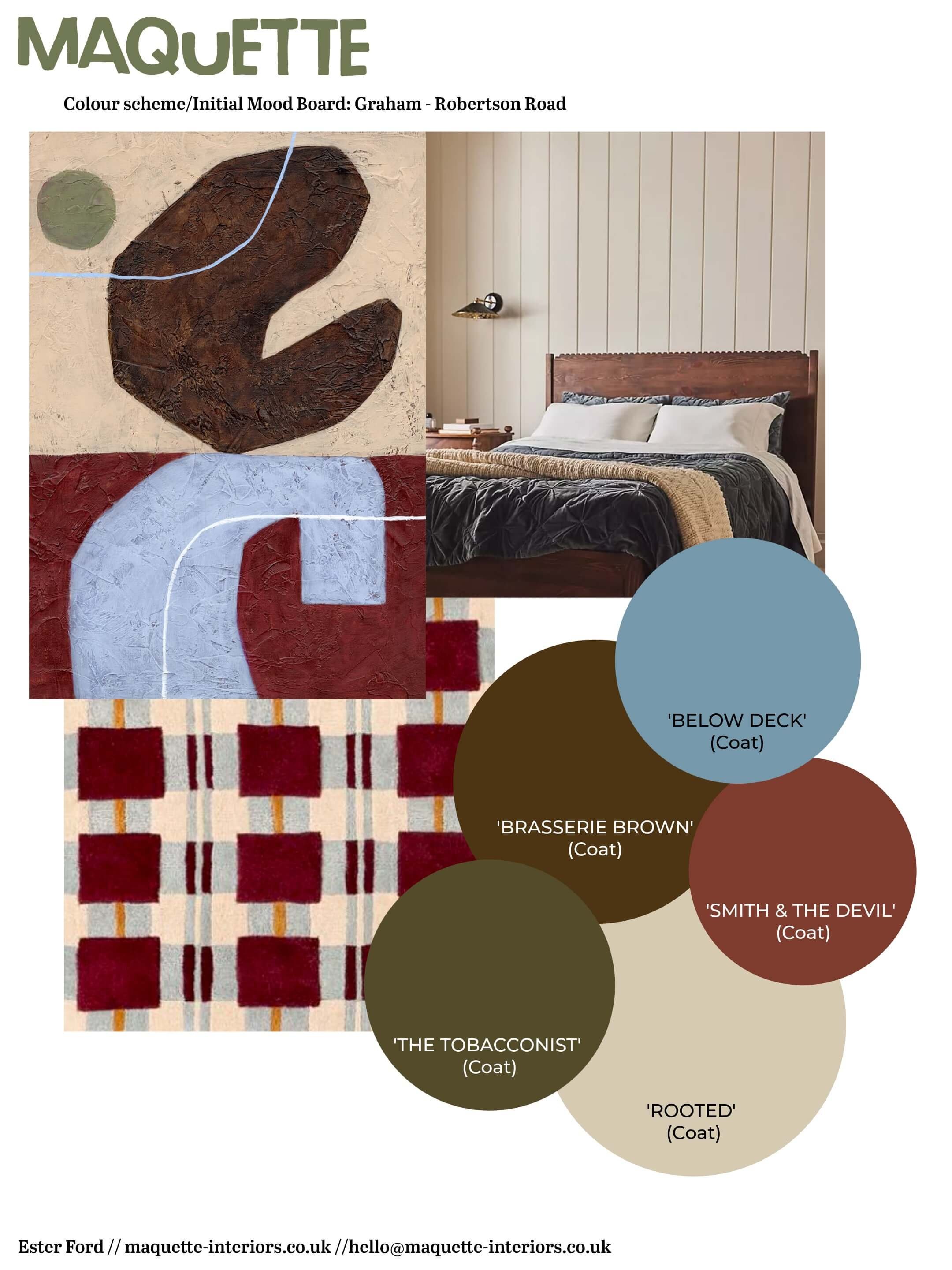 Maquette Whole Home colour consulatation
