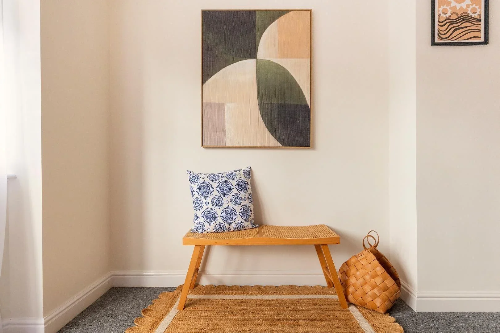 Home staging project preparing a property for sale in Bristol, UK