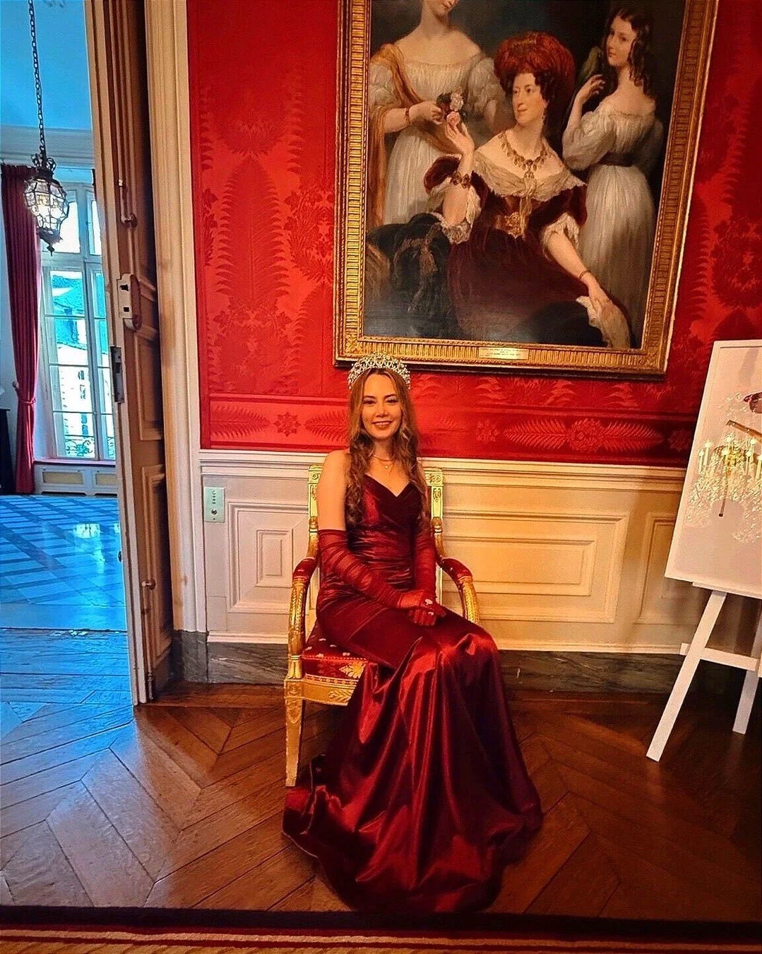 She&rsquo;s giving pure royalty &mdash; elegant, timeless, and absolutely breathtaking. A true queen in every way. 👑✨

Come shop with us for your royal ballgown! We are open Tuesday at 12 pm or anytime by appointment!☺️

#Royalty #Stunned #Speechles
