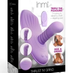 Inmi Thrust N Grind Thrusing and Vibrating Rechargeable Silicone Grinder Pad with Remote – Purple 2.png