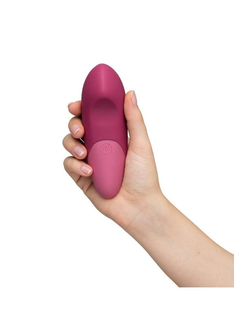 Womanizer Vibe Rechargeable Silicone Clitoral Vibrator - Dusky Pink 2.png