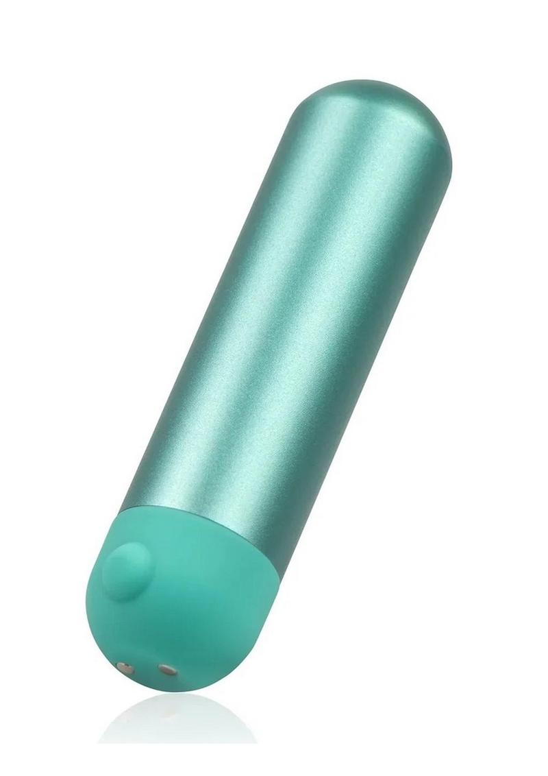 JimmyJane Mini Chroma Metal Rechargeable Bullet with Remote Control - Teal 3.png
