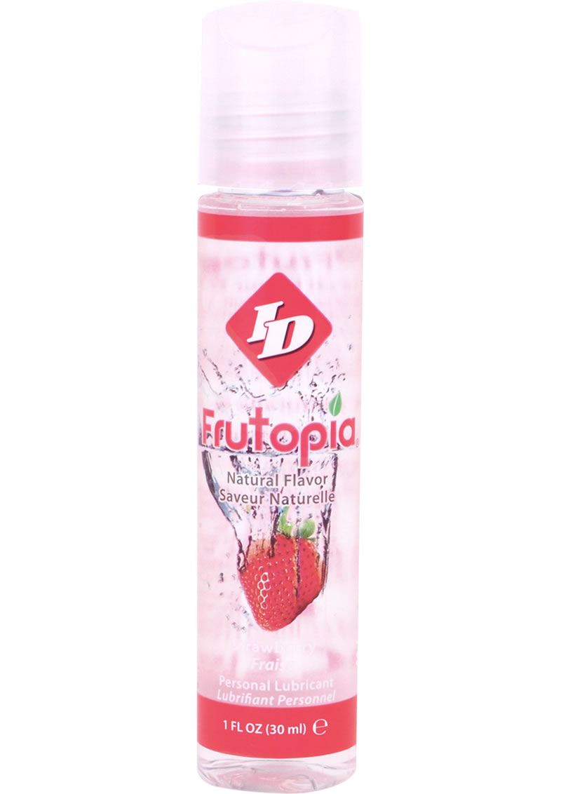 ID Frutopia Water Based Flavored Lubricant Strawberry 1oz.png
