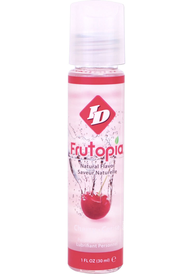 ID Frutopia Water Based Flavored Lubricant Cherry 1oz.png