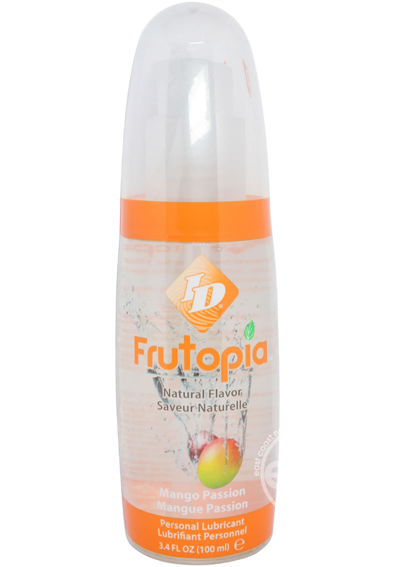 ID Frutopia Water Based Flavored Lubricant Mango Passion 3.4oz.png