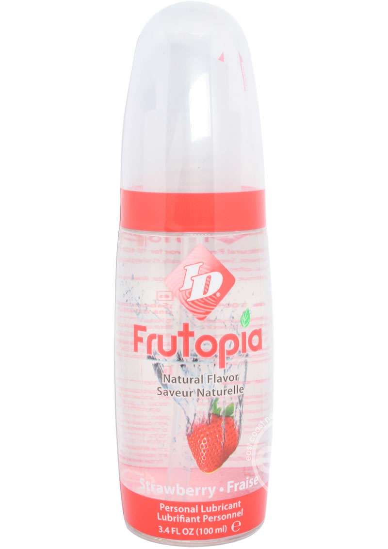 ID Frutopia Water Based Flavored Lubricant Strawberry 3.4oz.png
