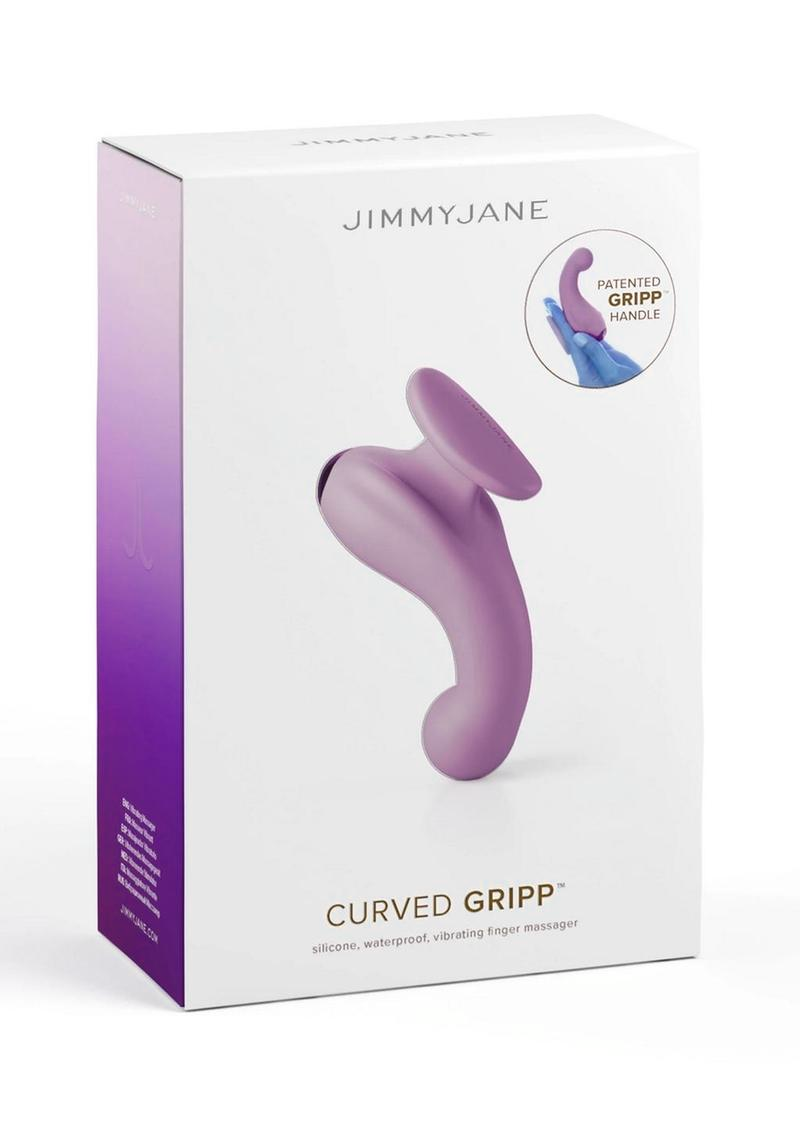 JimmyJane Curved Gripp Rechargeable Silicone Finger Vibrator - Purple 1.png
