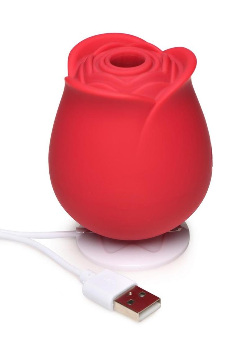 Bloomgasm The Perfect Rose Rechargeable Silicone Clitoral Stimulator - Red 3.png