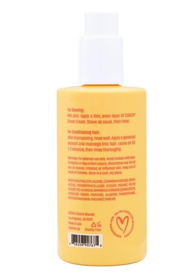 Coochy Shave Cream Peachy Keen 8oz 3.png