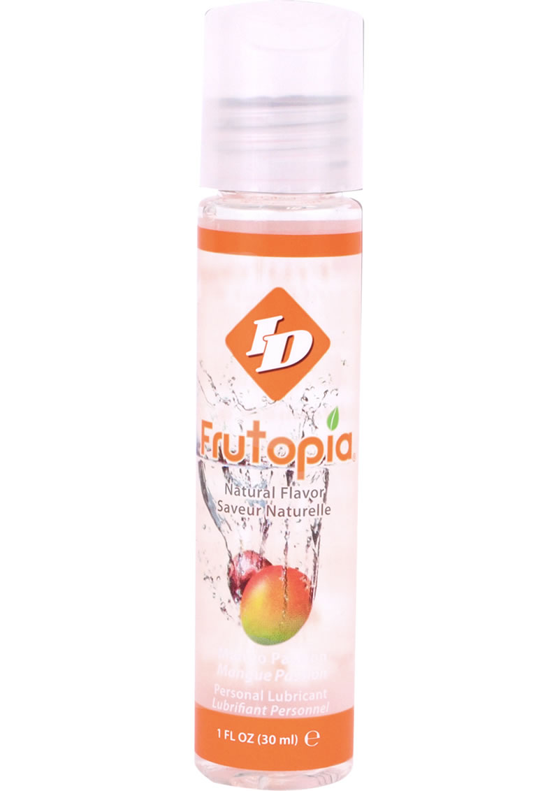 ID Frutopia Water Based Flavored Lubricant Mango Passion 1oz.png