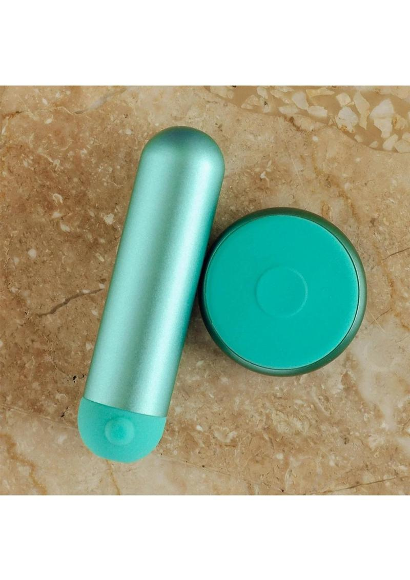 JimmyJane Mini Chroma Metal Rechargeable Bullet with Remote Control - Teal 4.png
