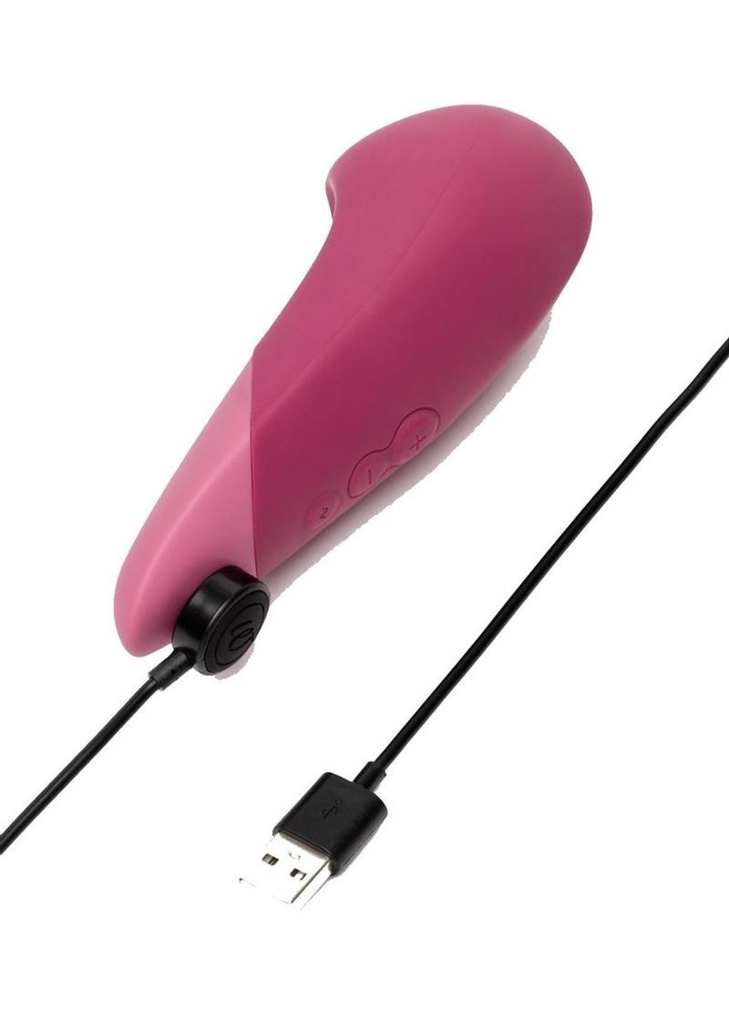 Womanizer Vibe Rechargeable Silicone Clitoral Vibrator - Dusky Pink 3.png