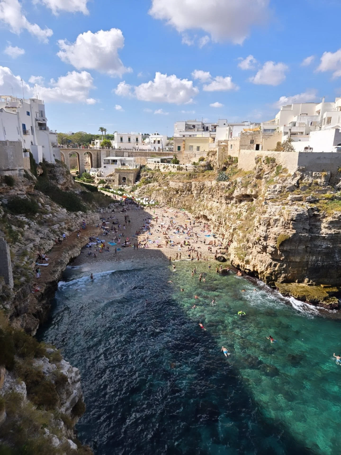 Polignano A Mare, you have captivated my heart! 
I love traveling...

Because it pulls me away from my day to day thoughts and routines. The fresh air clears my mind for ideas to flow and emotions to settle.  It gives me an opportunity to reconnect w