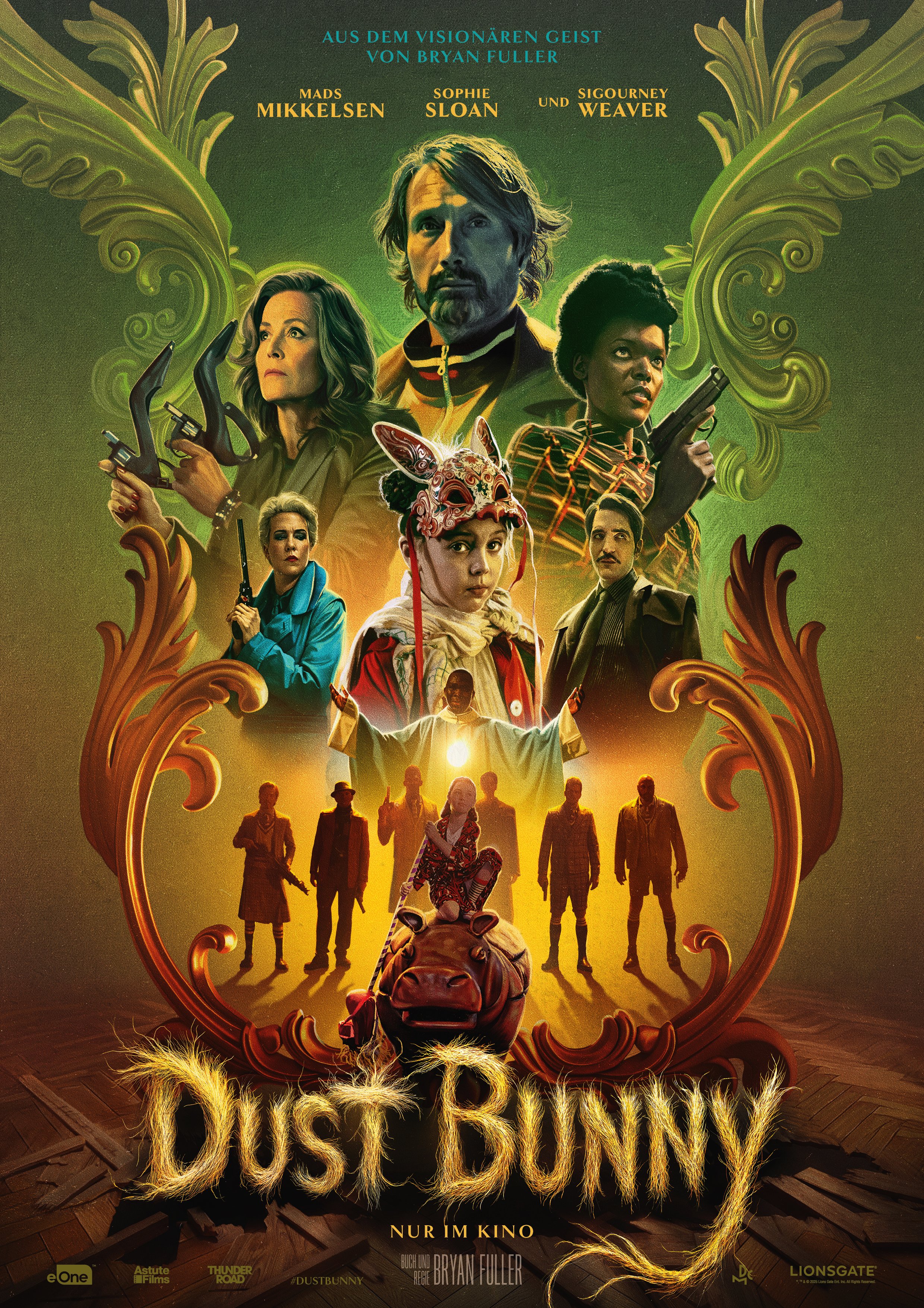 Filmposter "Dust Bunny" Bryan Fuller, Mads Mikkelsen, Sophie Sloan, Sigourney Weaver