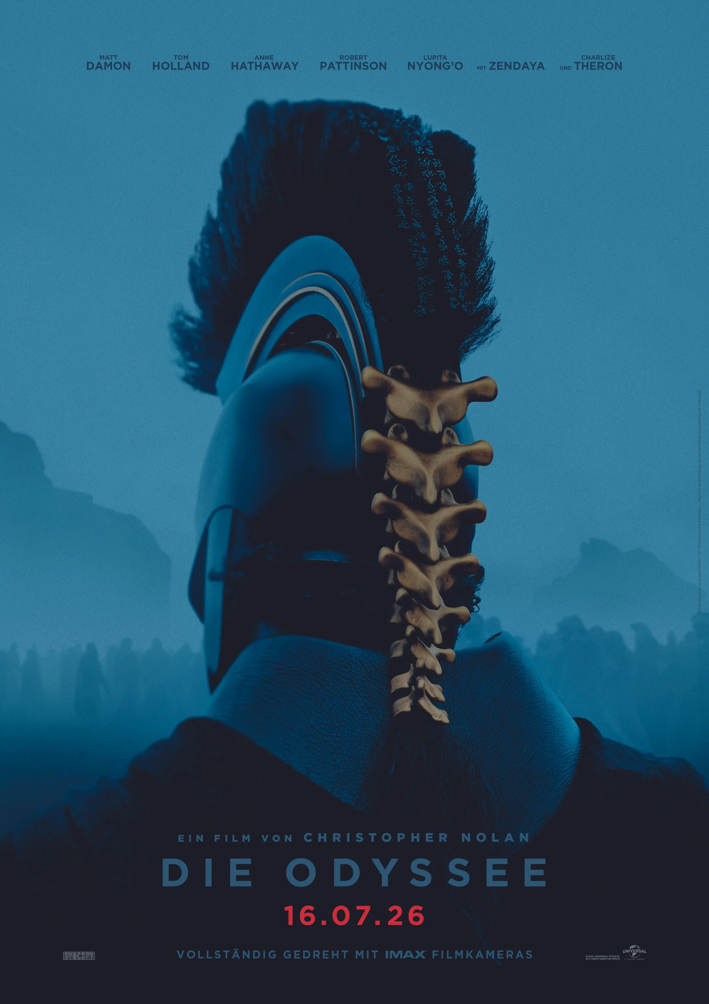 Filmposter "Die Odyssee" Christopher Nolan