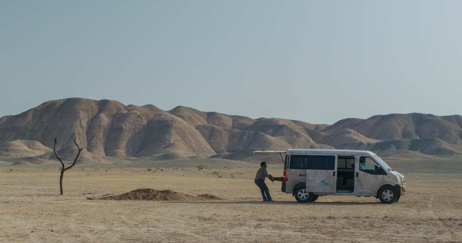 Film Still Vahid Mobasseri in "Ein einfacher Unfall" Jafar Panahi