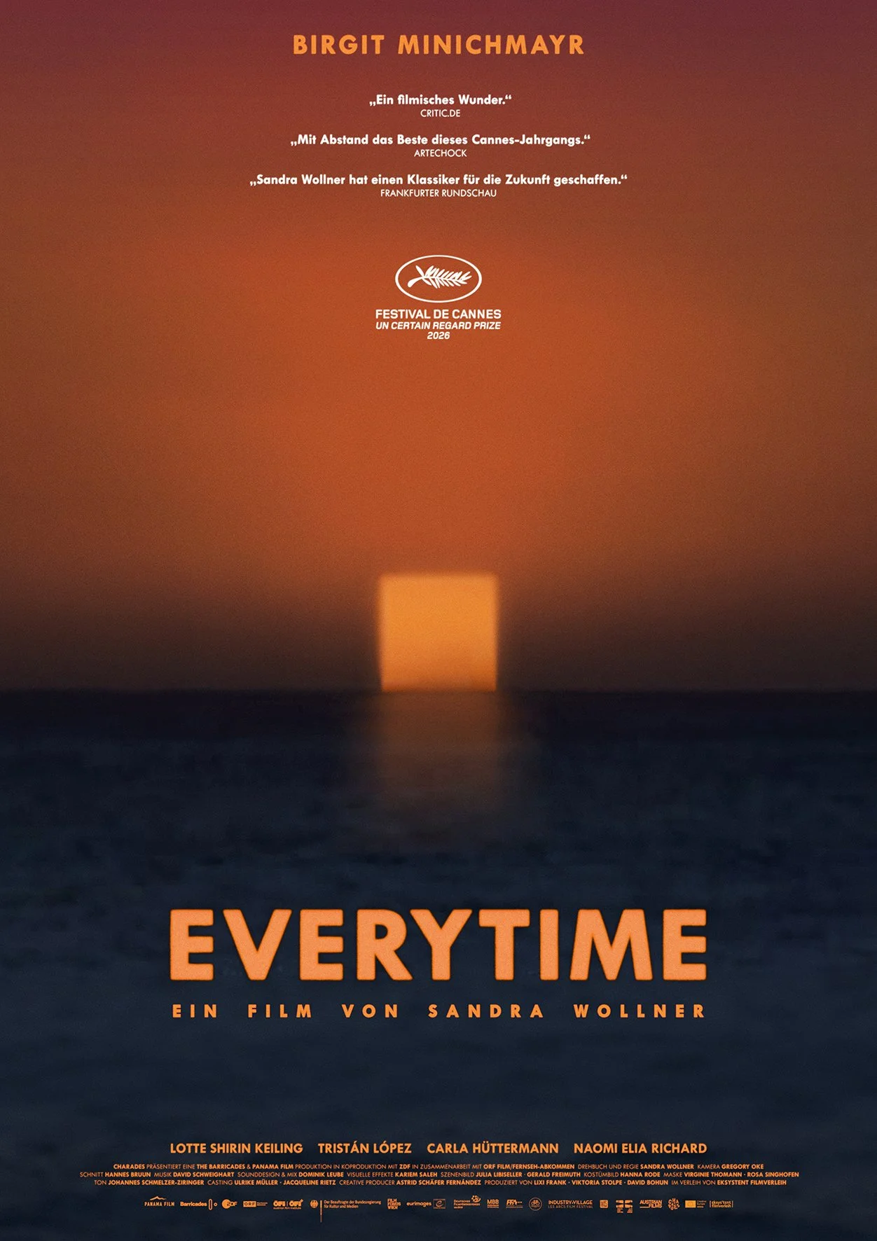 Filmposter "Everytime" von Sandra Wollner